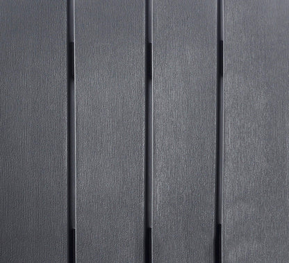 Keter Alpine Adirondack Outdoor Garden Furniture Chair - Graphite Grey